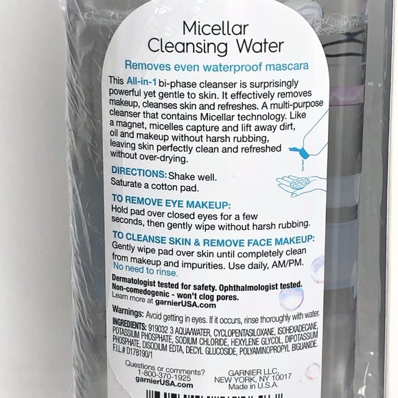 NEW-BUNDLE-Waterproof Removing Micellar Cleanser & CeraVe PM Moisturizer-SEALED! - Picture 5 of 8